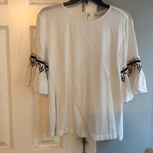 LOFT quarter sleeve blouse.